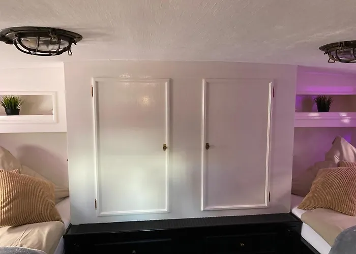 Fantasie Boot Einhorn Hotel en barco